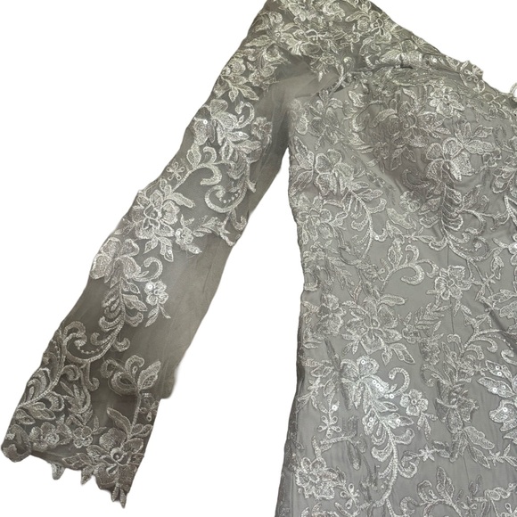 Evening Dress/Mother of Bride Dress Sheath - Picture 6 of 10